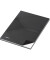 Notizbuch Notes carbon black 46516 schwarz A5 kariert 70g 96 Blatt 192 Seiten