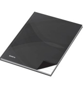 Notizbuch 46513, Business, schwarz, A4, liniert, 70g, 96 Blatt / 192 Seiten