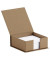 Zettelbox 1312452620, Soho, 95x95mm, inkl. 270 Notizzettel, naturbraun, Karton