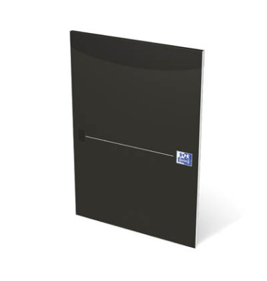 100050240 liniert schwarz Briefblock A4 50BL Lin. 21