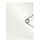 Eckspannmappe Solid 4563 4563-10-01, A4 weiß Polypropylen (PP), mit 3 Einschlagklappen