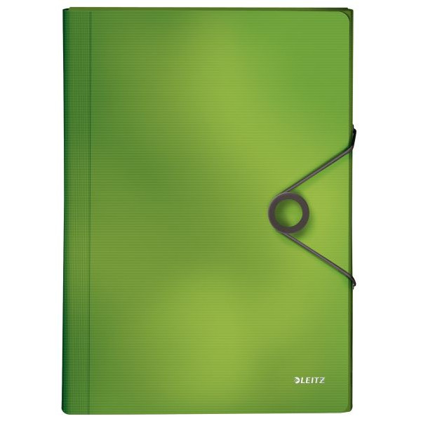 4002432115020 - Fächermappe Solid 4579-10-50 A4 mit 6 Fächern 6-teilig blanko Kunststoff hellgrün 4002432115020 Leitz