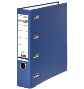 Doppelordner S70 11285392, 2xA5 quer 70mm breit Karton, mit PP-Folienüberzug vollfarbig blau