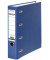 Doppelordner S70 11285392, 2x A5 quer 70mm breit Kunststoff vollfarbig blau