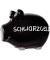 Spardose Schwein (mittel) 101053 , "Schriftzug"