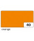 Transparentpapier - orange, 50,5 cm x 70 cm, 115 g/qm