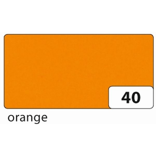 5 Stück Folia Basteltransparentpapier 50,5x70cm 115g orange 87040 4001868018820 Folia