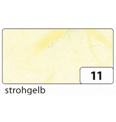 Strohseide - 47 x 64 cm, strohgelb