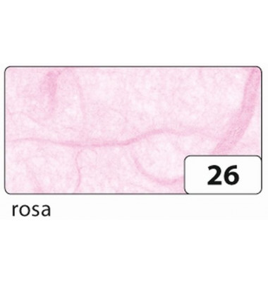 Strohseide - 47 x 64 cm, rosa