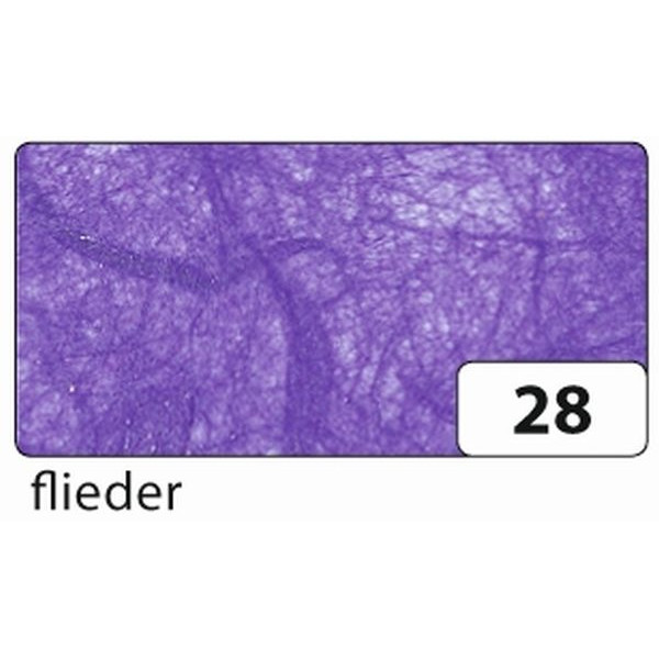 10 Stück Folia Bastelstrohseide 47x64cm gefalzt auf 32x47cm 25g flieder 911028 4001868911282 Folia