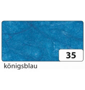 Bastelstrohseide 47x64cm gefalzt auf 32x47cm 25g königsblau 911035