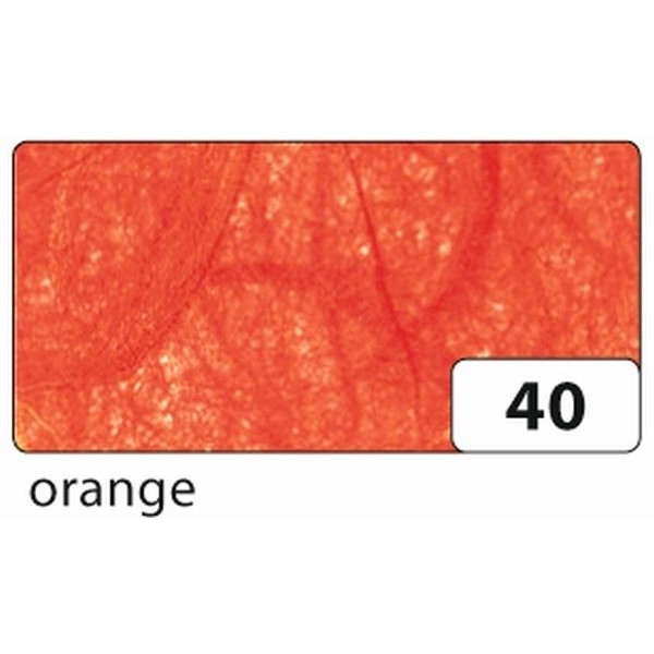 10 Stück Folia Bastelstrohseide 47x64cm gefalzt auf 32x47cm 25g orange 911040 4001868911404 Folia