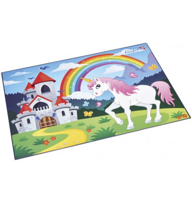 Schreibunterlage 46653 mehrfarbig Einhorn 53x40cm