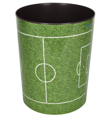 Papierkorb - 13 L, Fussballfeld Papierkorb - 13 L, Fussballfeld