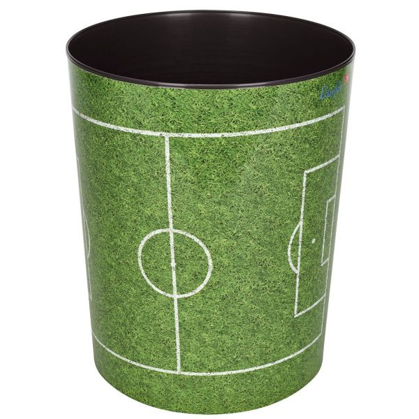 4006677266653 - Papierkorb 26665 13 Liter rund Motiv Fussballfeld 4006677266653 Läufer