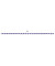 Kordel - 2 mm x 50 m, blau/weiß