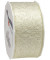 Geschenkband Zierband 40mm x 20m creme