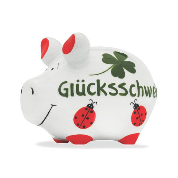 3 Stück KCG Spardose Schwein (klein) 100784 , Glücksschwein 4260185590857 KCG