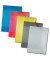 Eckspannmappe - 6990, A3 grau-transparent Kunststoff -, f&uuml;r ca. 100 -120 Blatt  (80 g/m&sup2;), mit 3 Einschlagklappen