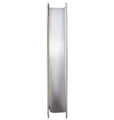 Geschenkband 8445015010050, ohne, 15mm x 50m, wei&szlig;