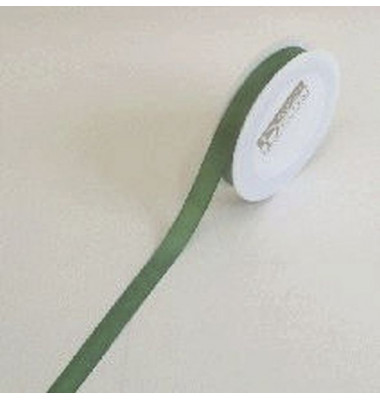Geschenkband Taftband 15mm x 50m dunkelgrün