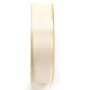 Geschenkband 8445250210050, ohne, 25mm x 50m, creme