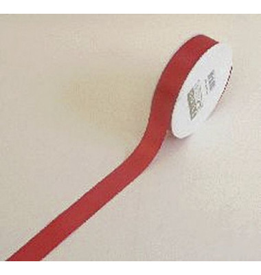 Geschenkband 8445025200050, ohne, 25mm x 50m, rot