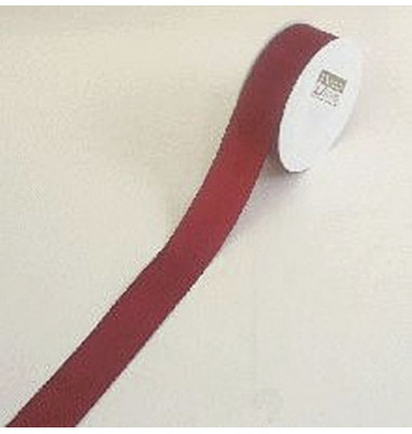 Geschenkband 8445040260050, ohne, 40mm x 50m, dunkelrot