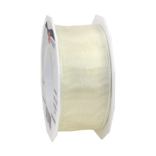 4009236000590 - Geschenkband Organzaband Four Seasons 6074025-104 mit Drahtkante 40mm x 25m creme 4009236000590 Präsent 4009236000590 - Geschenkband Organzaband Four Seasons 6074025-104 mit Drahtkante 40mm x 25m creme 4009236000590 Präsent