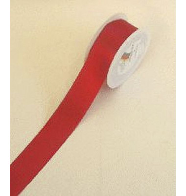Geschenkband Doppelsatinband 40mm x 25m rot Geschenkband Doppelsatinband 40mm x 25m rot