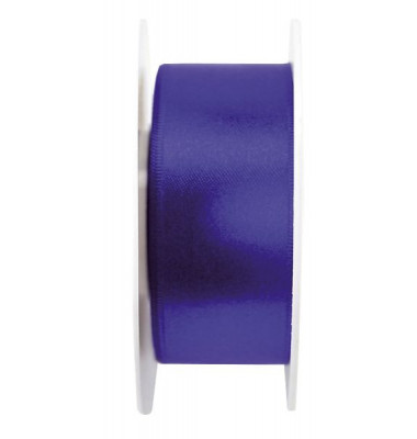Geschenkband Doppelsatinband 40mm x 25m ultramarin