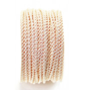 Kordel 47430030210025, 3mm x 25m, creme