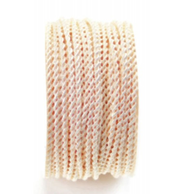 Kordel 47430030210025, 3mm x 25m, creme