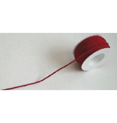 Kordel 4743003200025, 3mm x 25m, rot