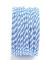 Kordel 474300301.0025, 3mm x 25m, weiß/blau