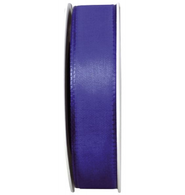 Geschenkband Taftband 25mm x 50m königsblau