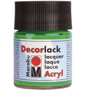Acrylfarbe Decorlack 11300 005 062, hellgrün, 50ml