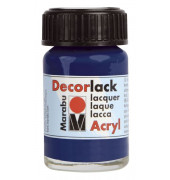 Acrylfarbe Decorlack 11300 039 053, dunkelblau, 15ml