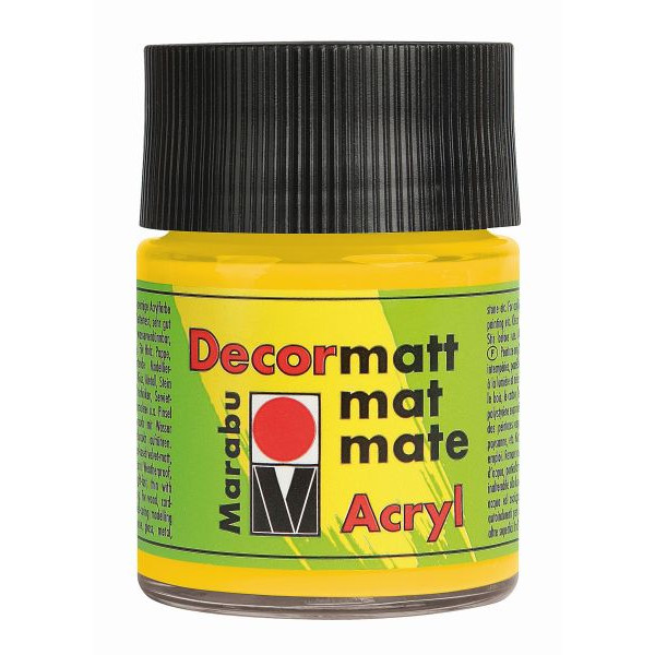 4007751007797 - Acrylfarbe Decormatt 14010 005 021 mittelgelb 50ml 4007751007797 50 Milliliter