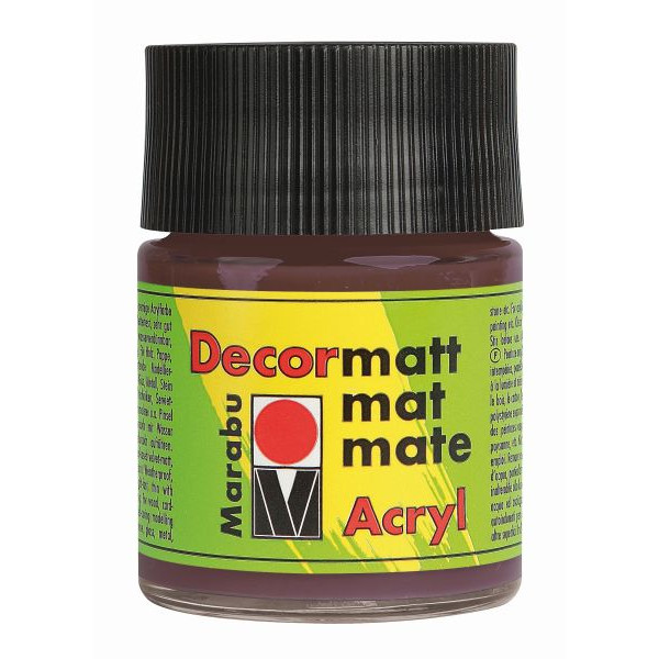 4007751052247 - Acrylfarbe Decormatt 14010 005 040 mittelbraun 50ml 4007751052247 50 Milliliter