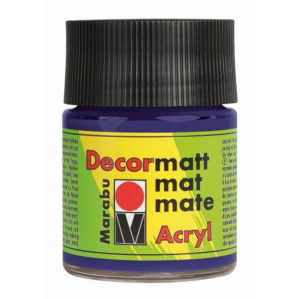 4007751052261 - Acrylfarbe Decormatt 14010 005 051 violett dunkel 50ml 4007751052261 50 Milliliter