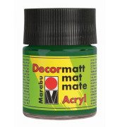 Acrylfarbe Decormatt 14010 005 065, olivgrün, 50ml