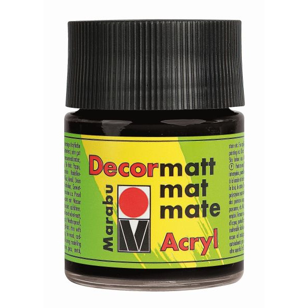 4007751007919 - Acrylfarbe Decormatt 14010 005 073 schwarz 50ml 50 Milliliter 4007751007919 - Acrylfarbe Decormatt 14010 005 073 schwarz 50ml 50 Milliliter