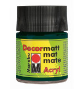 Acrylfarbe Decormatt 14010 005 075, tannengrün, 50ml