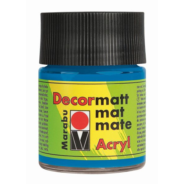 4007751052292 - Acrylfarbe Decormatt 14010 005 095 azurblau 50ml 4007751052292 50 Milliliter