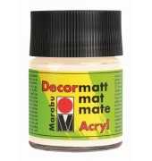 Acrylfarbe Decormatt 14010 005 271, elfenbein, 50ml