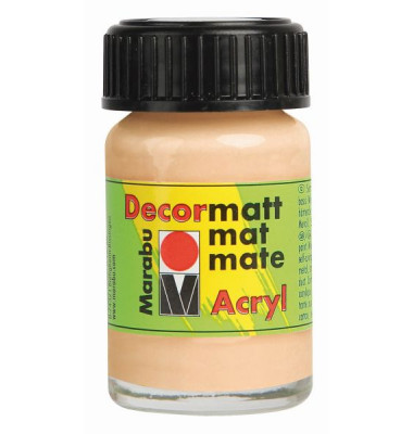 Acrylfarbe Decormatt 14010 039 029, hautfarbe, 15ml Acrylfarbe Decormatt 14010 039 029, hautfarbe, 15ml