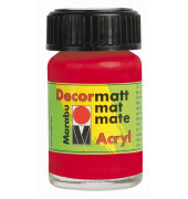 Acrylfarbe Decormatt 14010 039 031, kirschrot, 15ml