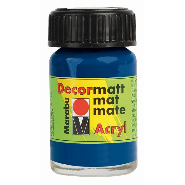4007751047038 - Acrylfarbe Decormatt 14010 039 053 dunkelblau 15ml 4007751047038 15 Milliliter