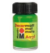 Acrylfarbe Decormatt 14010 039 066, gelbgrün, 15ml